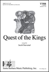 Quest of the Kings TTBB choral sheet music cover